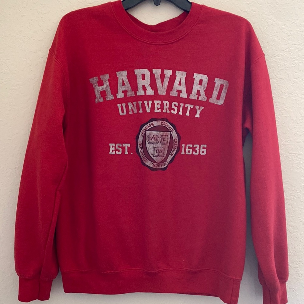 Harvard sweater